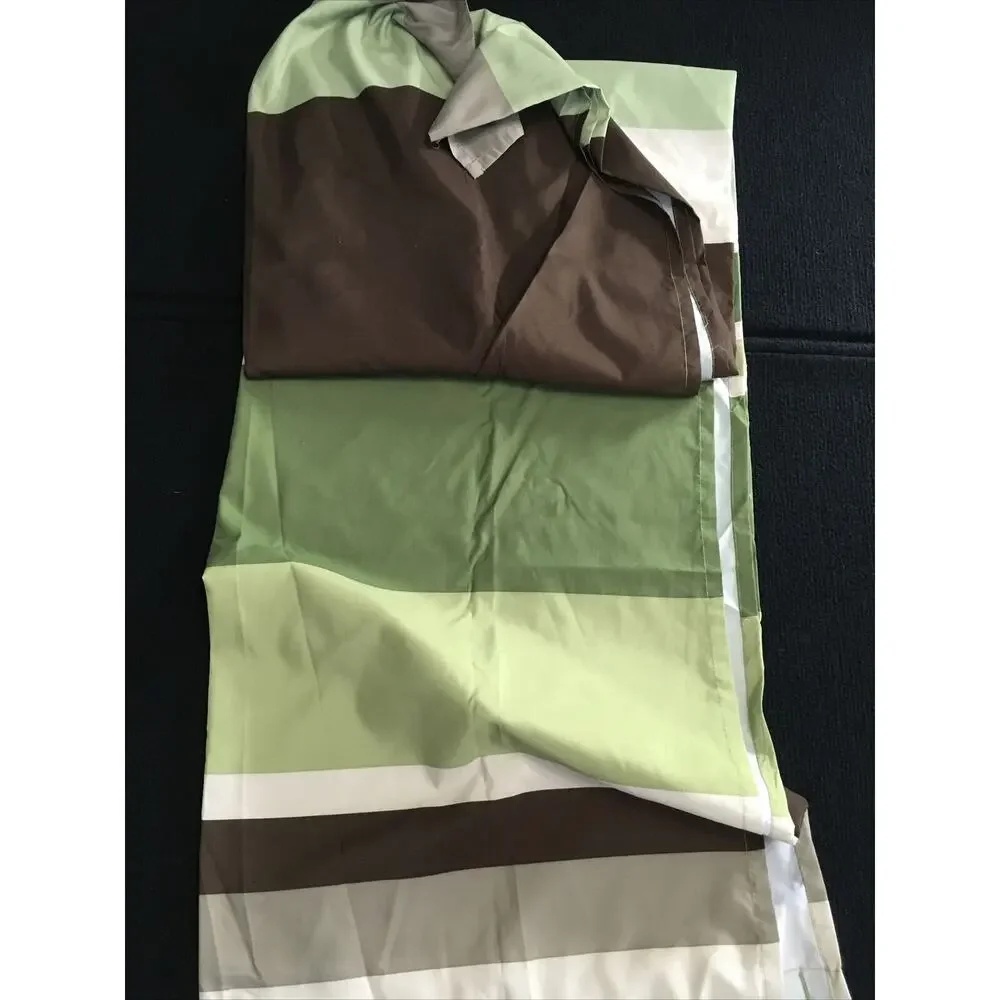 Shower Curtains for Bathroom, Shower Curtain off white ,green‎ and Brown